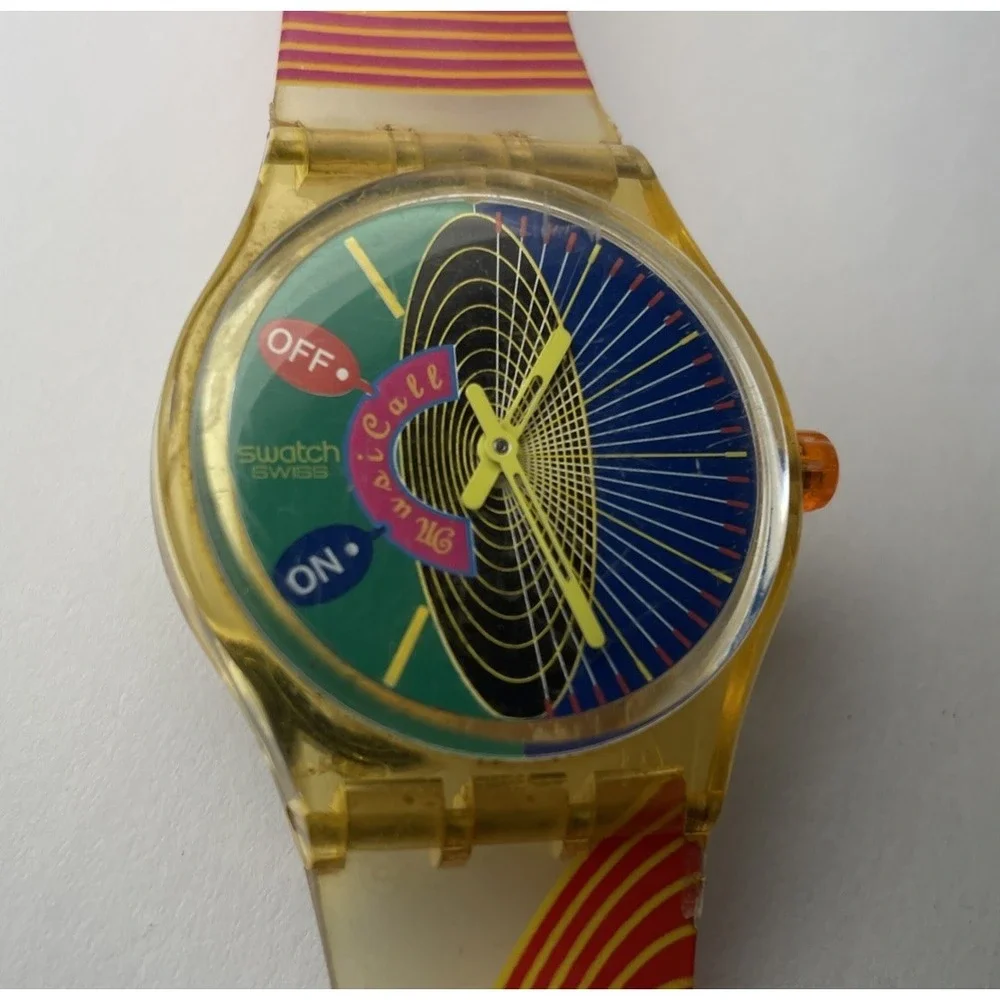 Swatch‎ MUSICALL 1993 Tambour SLJ100